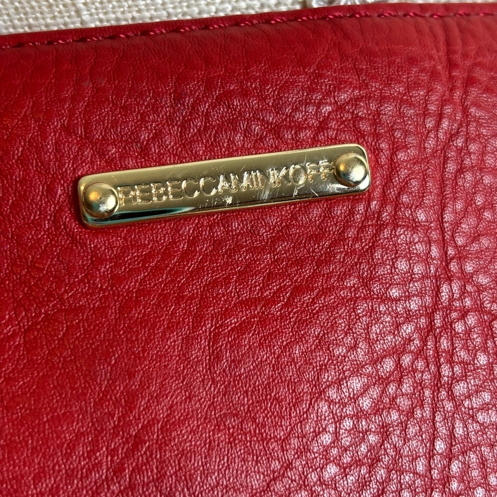 Rebecca Minkoff 5 Zip Red Crossbody Bag - Picture 8 of 16